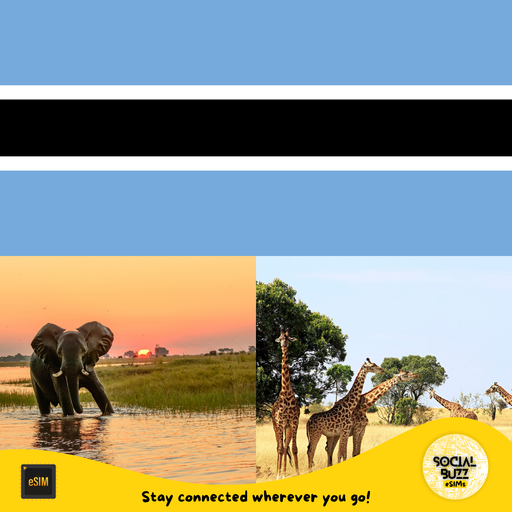 Forfait de données Internet eSIM Botswana