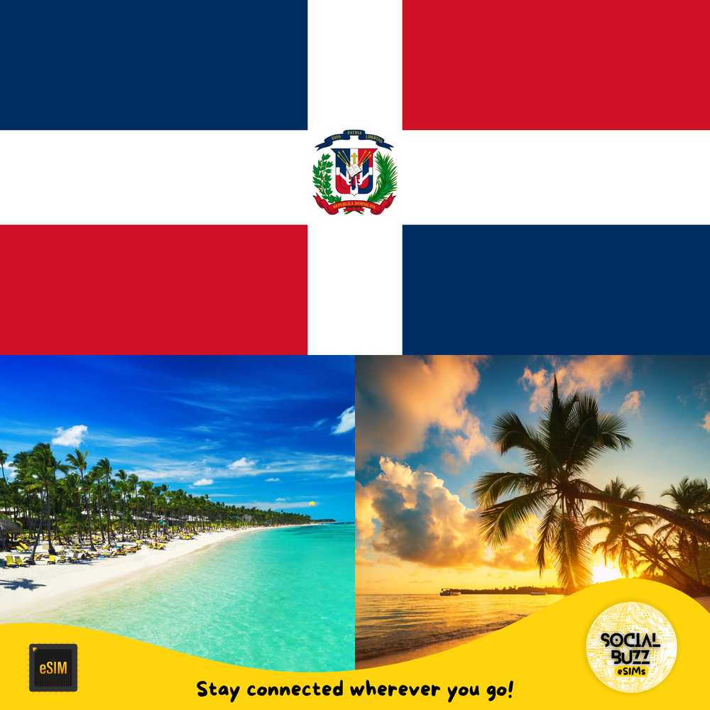 Forfait de données Internet eSIM pour la République Dominicaine