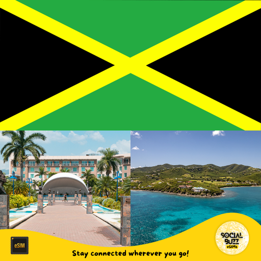 Plan de datos de Internet eSIM de Jamaica