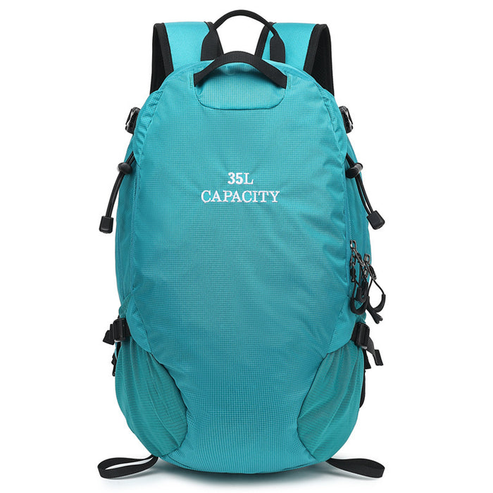 Mochila de senderismo impermeable multifuncional para exteriores, gran capacidad, ligera, plegable, para viajes