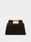 Hollow-out Bamboo-Section Handle Handwoven Small Square Bag