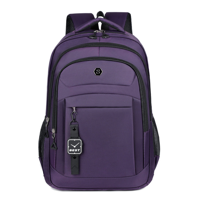 Sac à dos de voyage d'extérieur élégant grande capacité, sacoche pour ordinateur portable étudiant