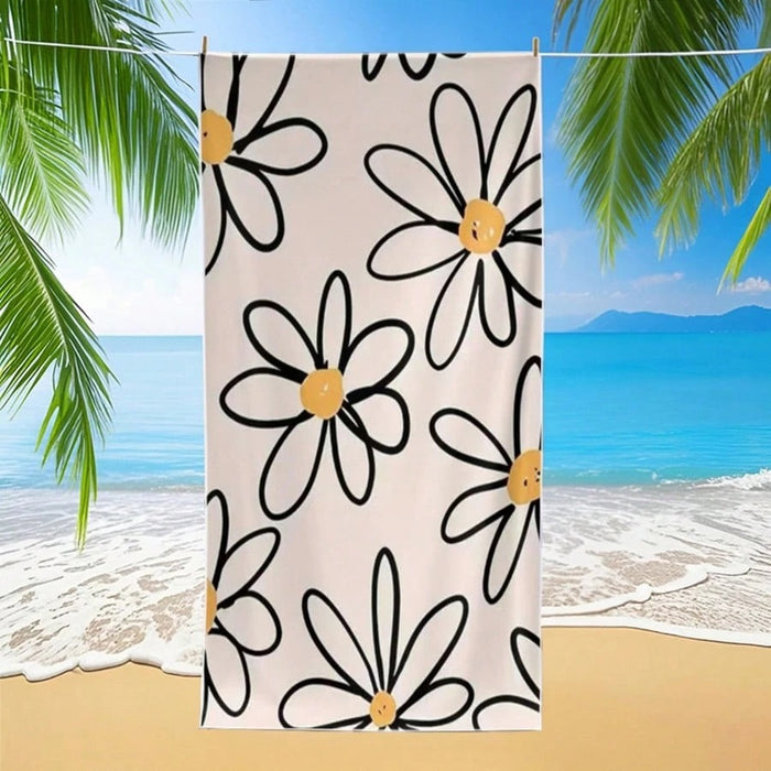 Creative Printing Quick-drying Microfiber Beach Towel