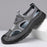 Summer Breathable Men's Sandals Hollow Mesh Surface Casual All-match Hole Outdoor Travel Soft Bottom Slip On Beach Shoes