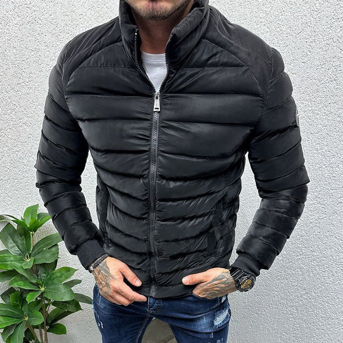 Abrigo térmico grueso de invierno para hombre