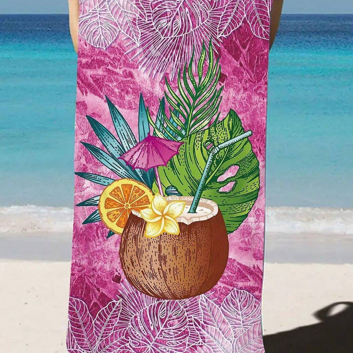 Creative Printing Quick-drying Microfiber Beach Towel