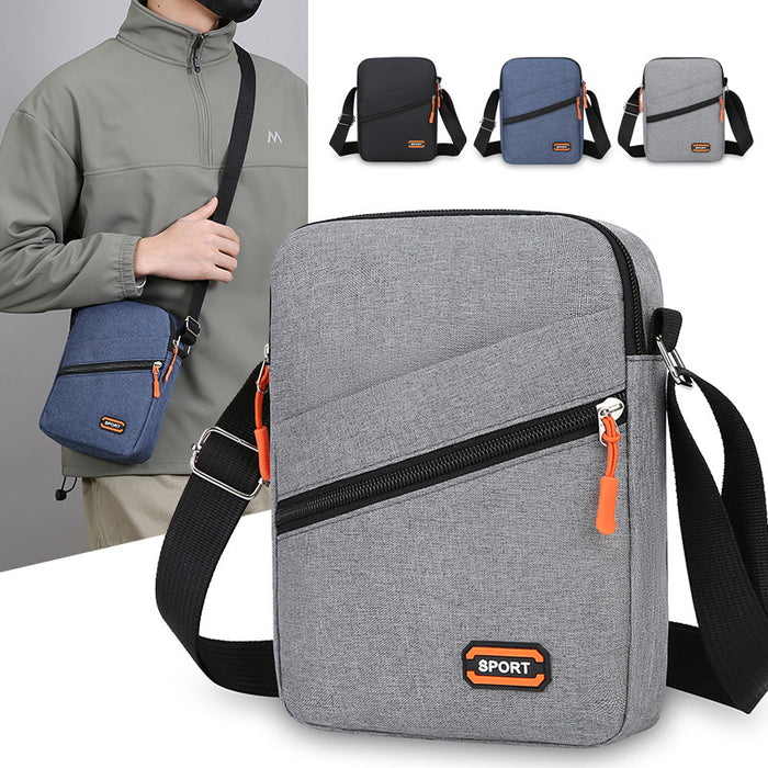 Men's One Shoulder Casual Backpack