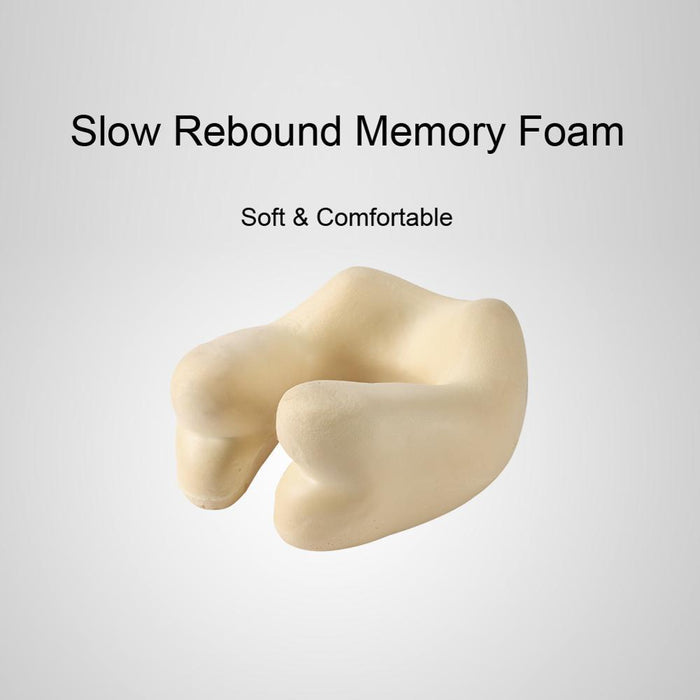 Travel Slow Rebound Memory Foam U-shaped Lunch Break Pillow
