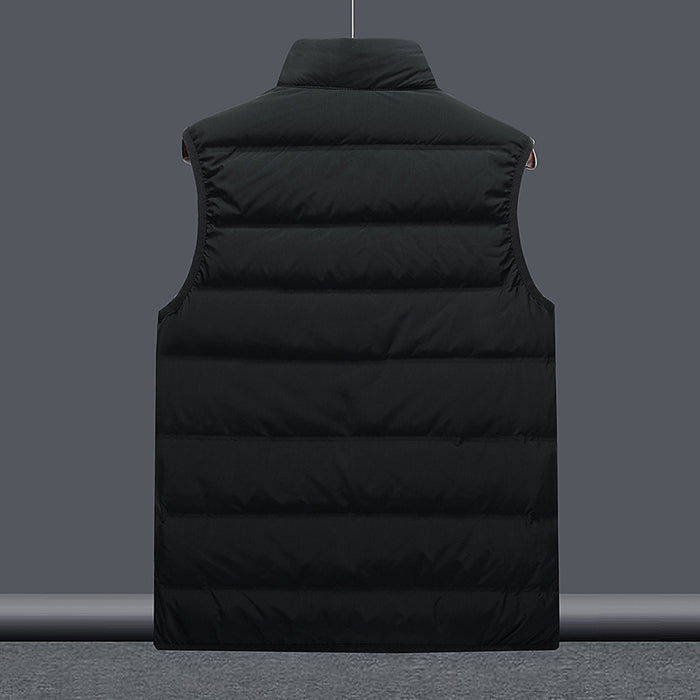 Thickened Down Jacket Stand-Up Collar Lightweight Couples Vest Outerwear