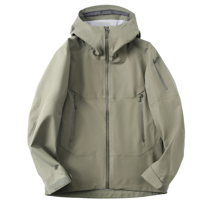 Chaqueta impermeable adhesiva multiusos para hombre