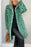 Fall Winter Leopard Print Plush Mid-length Coat