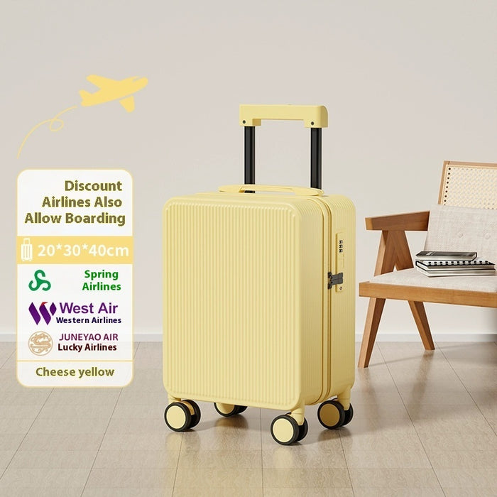 Valise trolley zippée pour hommes et femmes