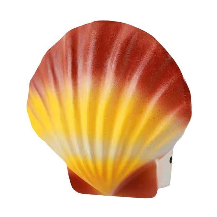 Lampe murale LED extérieure étanche en forme de coquillage, lampe de jardin créative