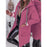 Women'S Elegant Hooded Zip-Up Jacket