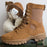 Brown Outdoor Snow Boots Cold Weather Boots