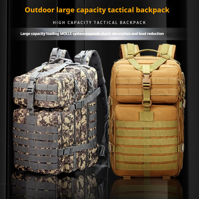 Sac à dos multifonctionnel de combat spécial camouflage militaire pour activités de plein air
