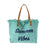 Gradient Color Women's Tote Beach Bag