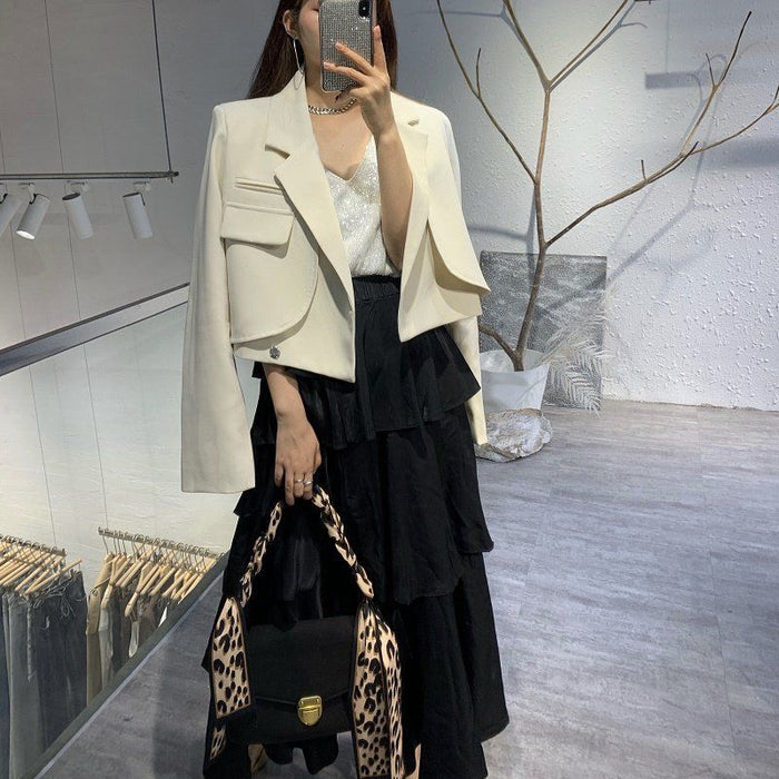 Elegant Versatile Short Blazer For Women