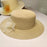 Flat Top Women's Beach Raffia Sun Hat