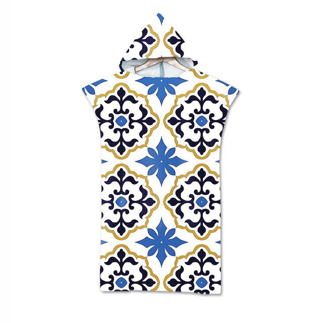 Beach Swimming Printing Wearable Pattern Bath Towel