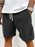 Men's Corduroy Shorts With Drawstring Fashion Casual Pockets Pants Summer