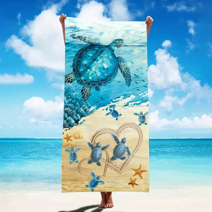 Creative Printing Microfiber Beach Towel