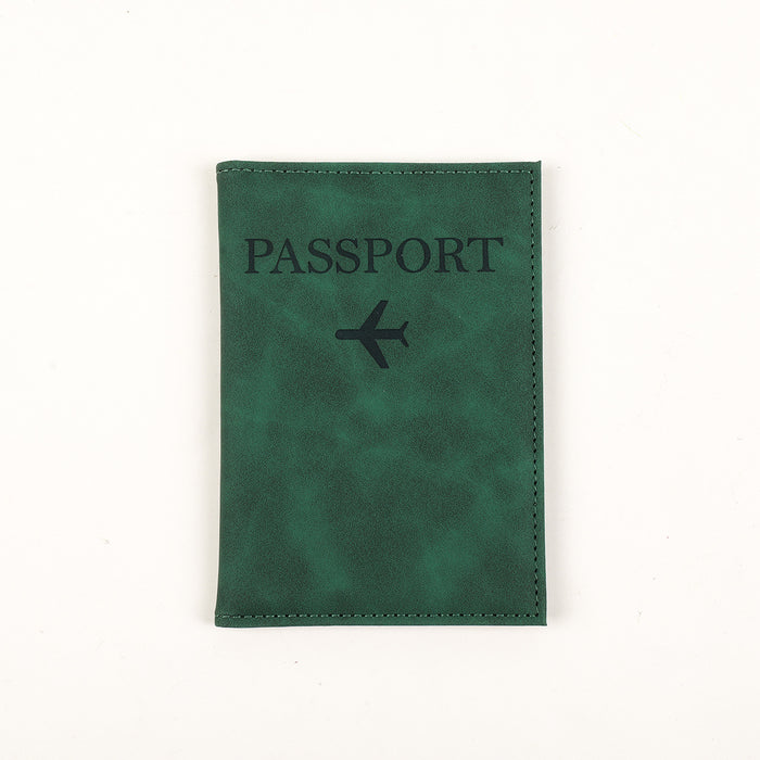 Leather Passport Protective Case With Large Capacity