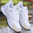 Zapatillas deportivas con cordones y diseño de bloques de color para hombre, transpirables, de caña baja, para correr y caminar.