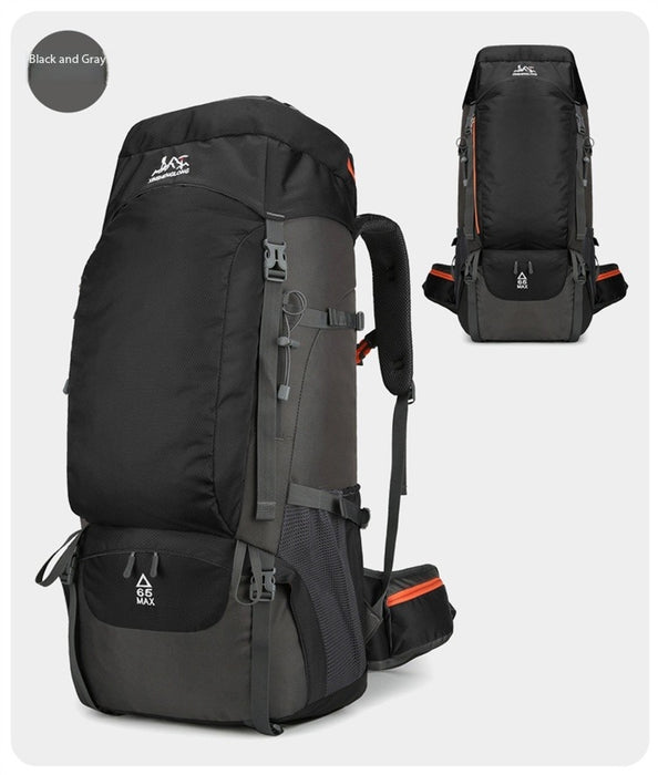 New Outdoor Mountaineering Bag Large Capacity Lightweight Waterproof Professional Hiking Camping Backpack