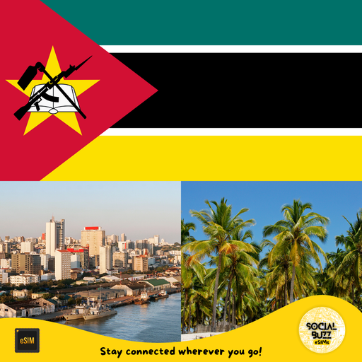Plan de Datos Internet eSIM de Mozambique 
