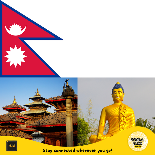 Plan de datos de Internet eSIM de Nepal
