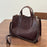 Womens Casual All-Match Tote Bag Made From Full-Grain Cowhide Leather