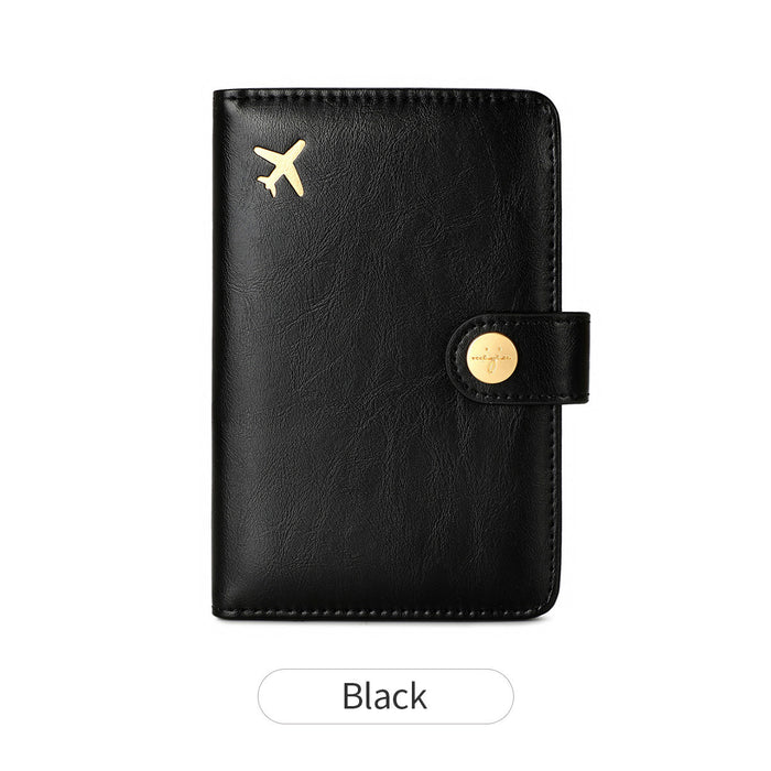 Bag Simple And Portable Multifunctional Passport Holder Fashion Document Storage Protective Cover