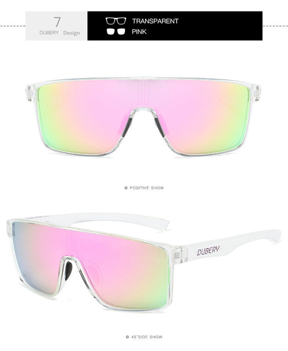 Men's And Women's Real Film One-piece Polarized Outdoor Cycling Fishing Sunglasses Sun Glasses