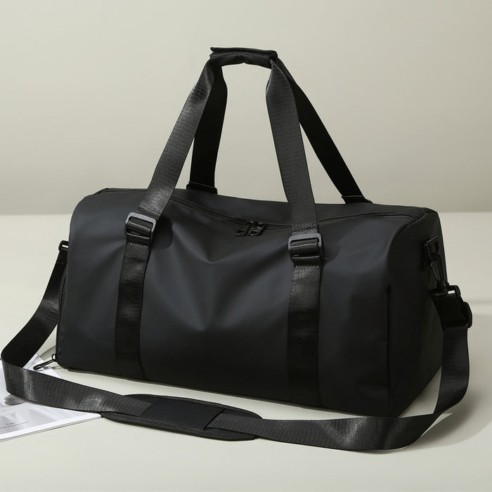 Simple Solid Color Travel Large Capacity Swimming Gym Bag