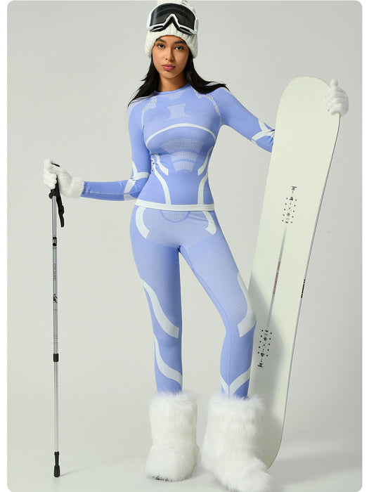 Vêtements de ski à séchage rapide, sous-vêtements thermiques de ski, combinaison
