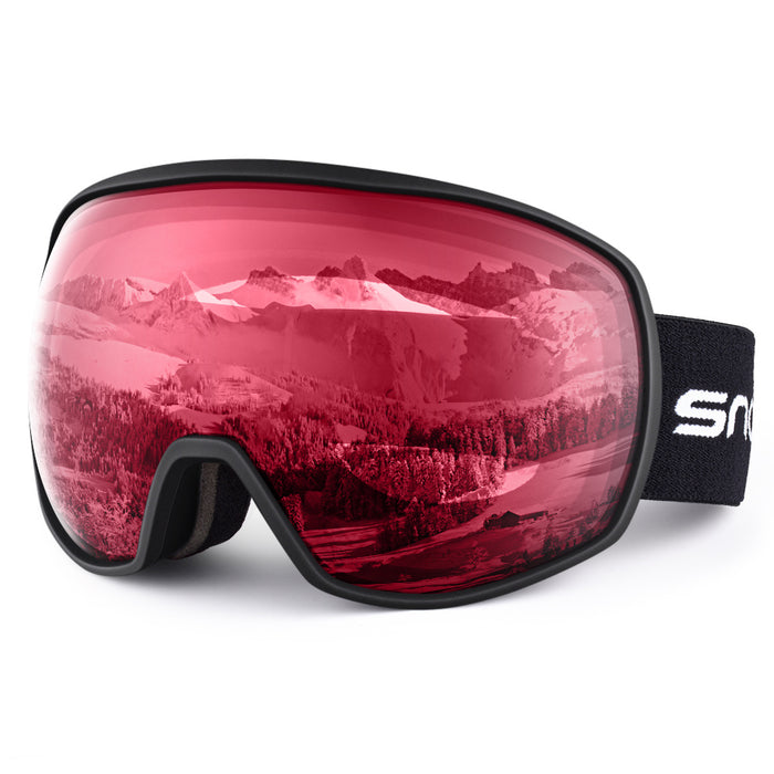 Nuevas gafas de esquí antivaho de doble capa, gafas de esquí de montaña, gafas de nieve para hombres y mujeres con tarjeta de miopía.