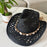 Bohemian Shell Straw Summer Beach Ethnic Style Hollow Sun Hat