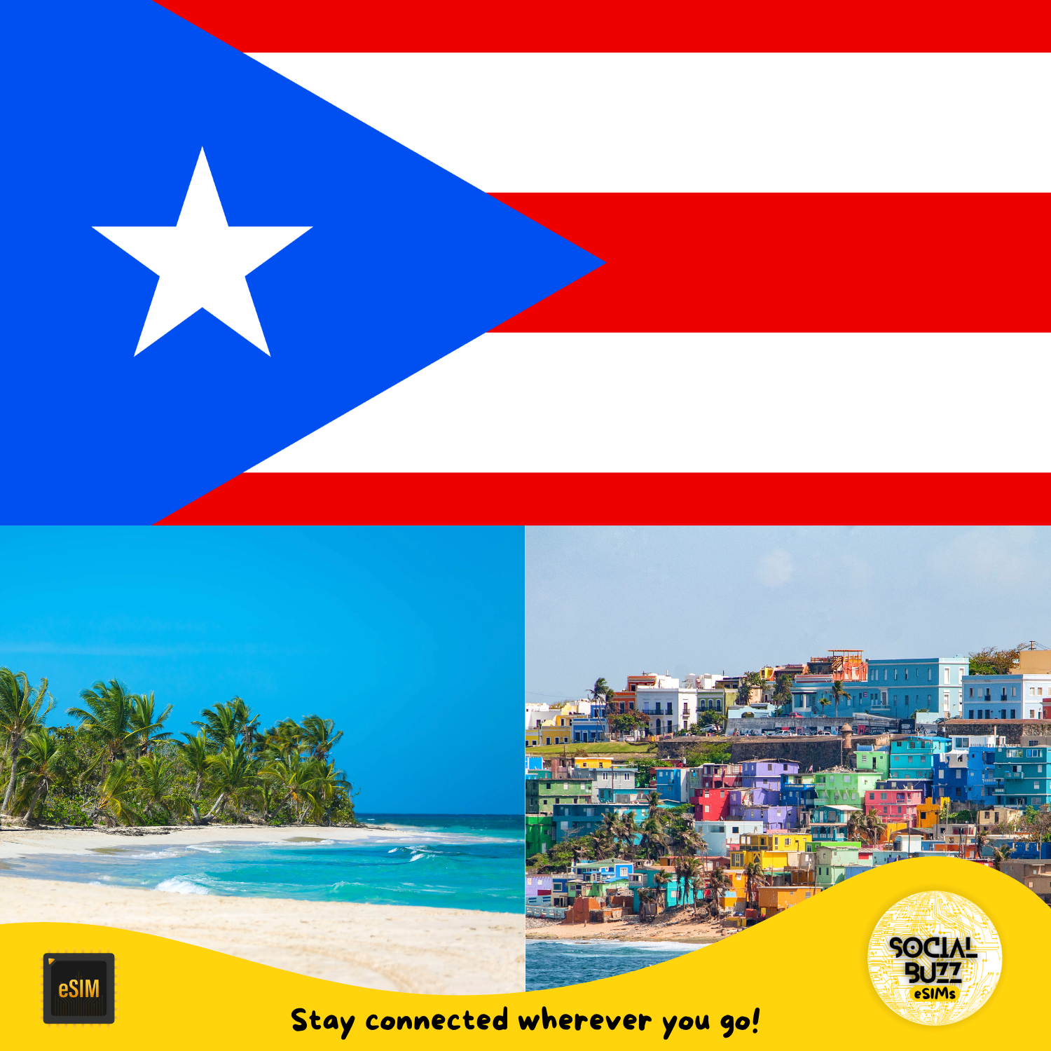 Puerto Rico eSIM Internet Data Plan