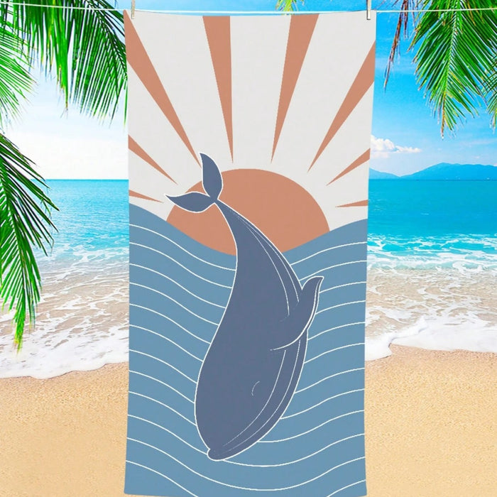 Creative Printing Quick-drying Microfiber Beach Towel