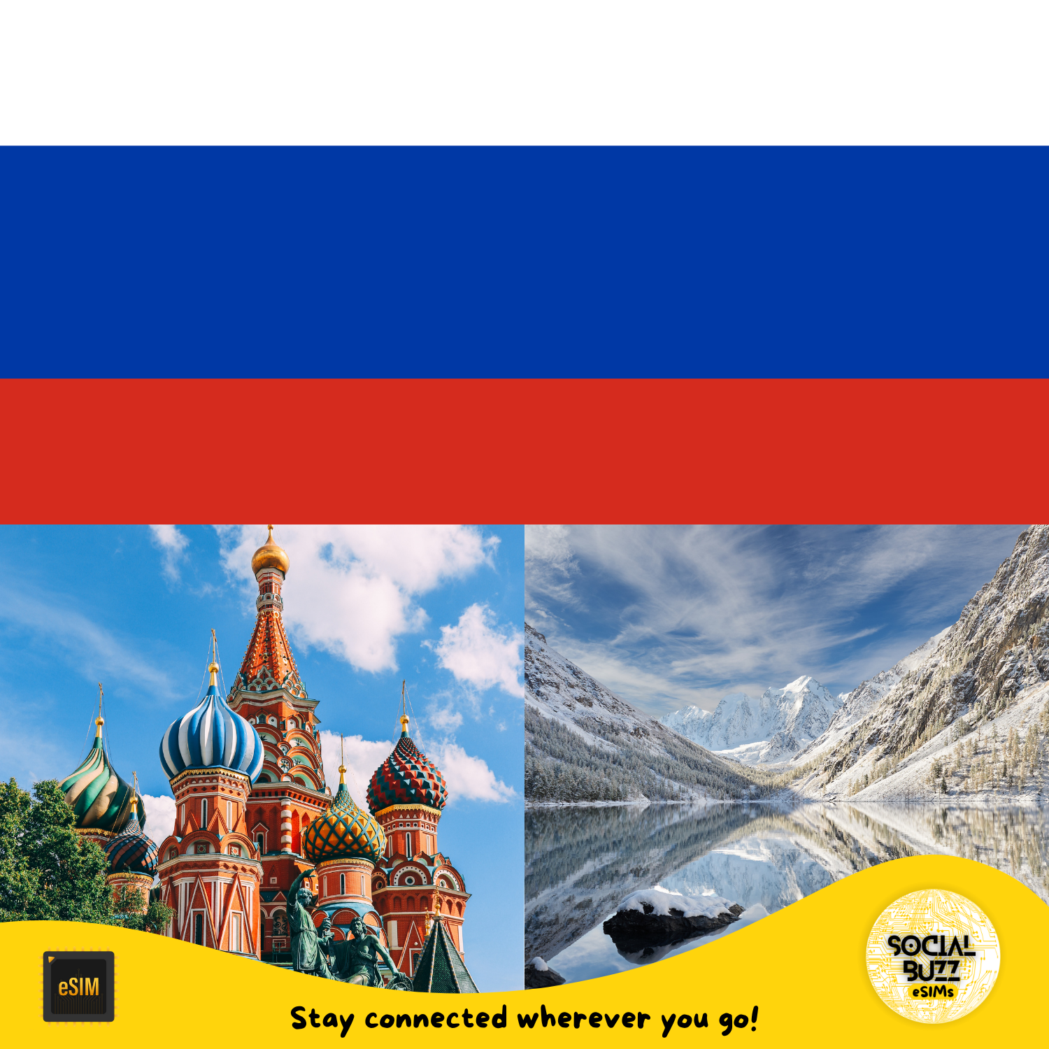 Plan de datos de Internet eSIM de Rusia 