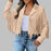 European And American Women's Short Coat