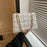 Plaid Bag Womens Small Diamond-Pattern Embroidered Grid Shoulder Bag