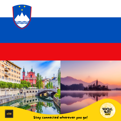 Plan de datos Internet eSIM de Eslovenia 