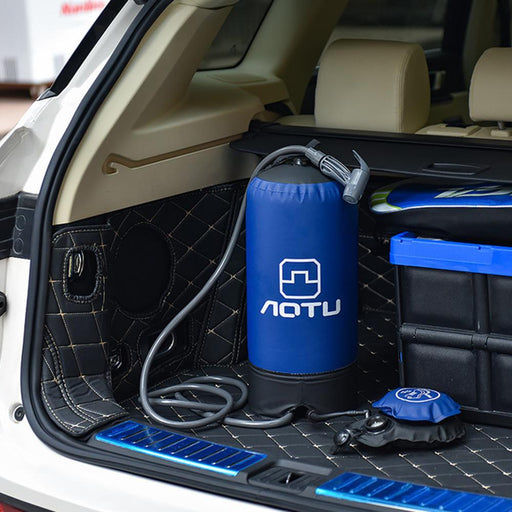 sac de douche portable à pression pour l'extérieur