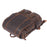 Mochila vintage de cuero Crazy Horse de gran capacidad