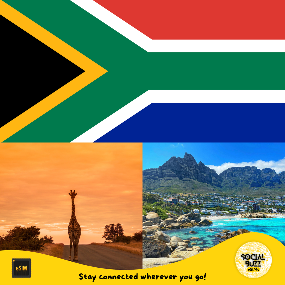 South Africa eSIM Internet Data Plan
