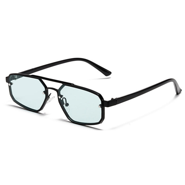 Women's Fashion Retro Small Frame Metal Sun Glasses
