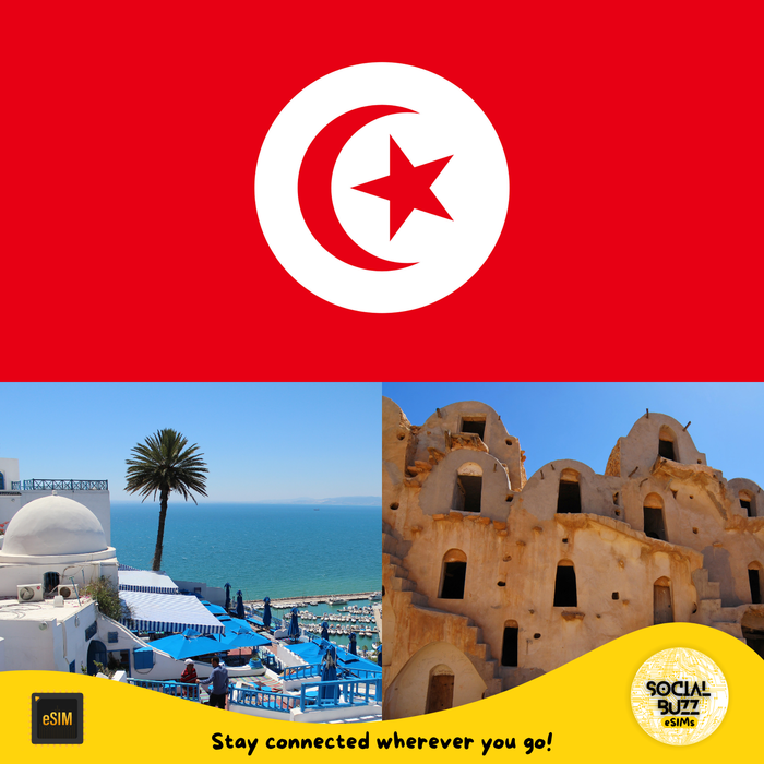 Tunisia eSIM Internet Data Plan
