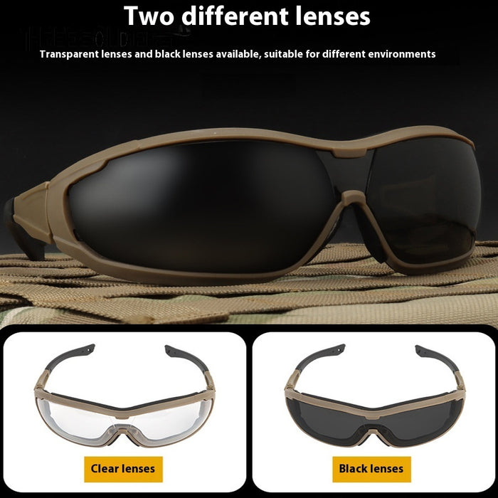 Goggles Outdoor Fishing Transparent Sand-proof Glasses Beach Sun Glasses